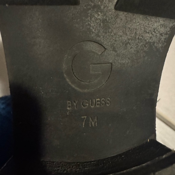 Guess Black Boots with Embossed G Logo - Picture 4 of 4
